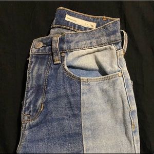 PacSun two tone denim jeans